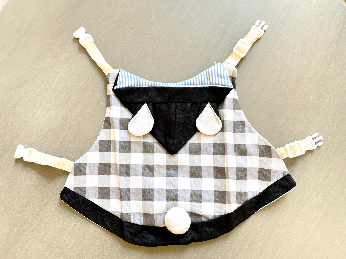 Bunny Plaid Pattern Harness