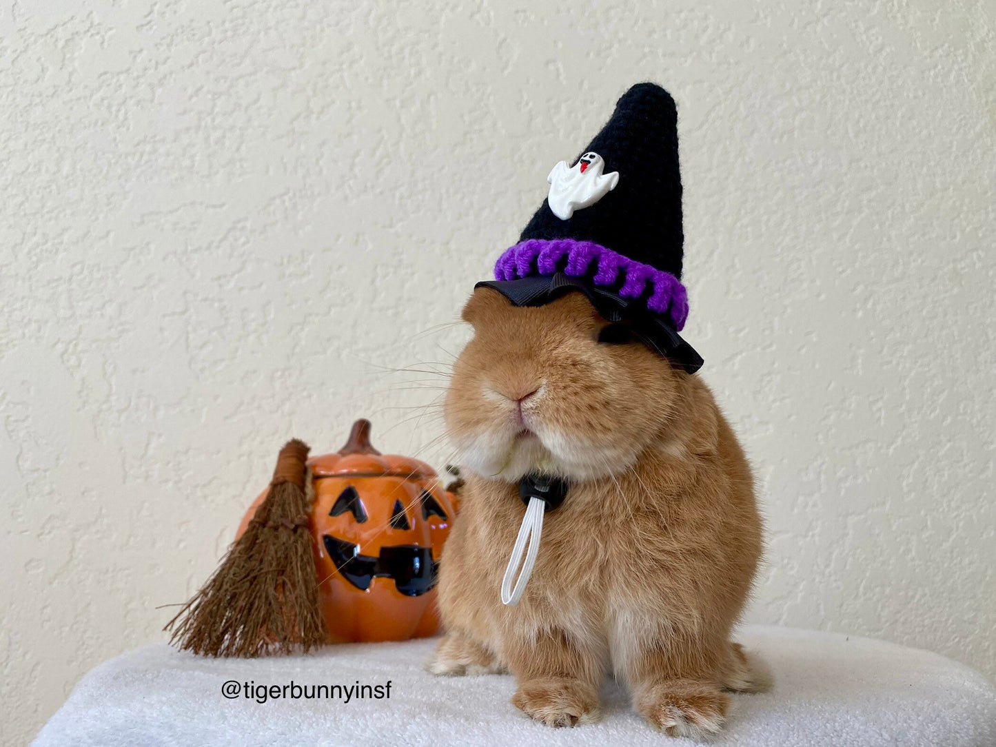 Halloween Knit Hat for Rabbit, Cat, Puppy, Small Pet